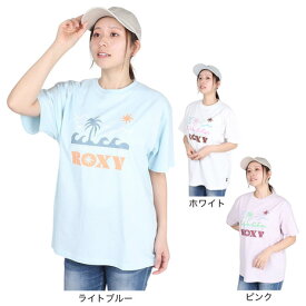 ロキシー（ROXY）（レディース）サニーサンセット 半袖Tシャツ 25SPRST251602Y