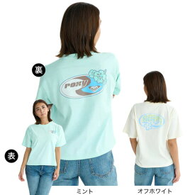 ロキシー（ROXY）（レディース）半袖Tシャツ ドロップショルダー ヘリテージロゴ HANGLOOSE 25SURST252042