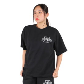 ディーシーシューズ（DC SHOES）（レディース）22 WS COLLEGE CROPPED 半袖Tシャツ 22SPLST221308BLK