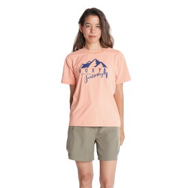 ロキシー（ROXY）（レディース）抗菌防臭 UVカット 半袖Tシャツ JOURNEY 22SPRST221814COR