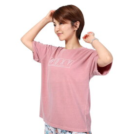 ロキシー（ROXY）（レディース）UVカット 半袖Tシャツ MOUNTAINS ADVENTURE 22SPRST221818ROS