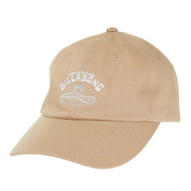 ビラボン（BILLABONG）（レディース）帽子 COTTON TWILL CAP ベースボールキャップ BD013972 BEG