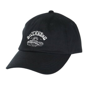 ビラボン（BILLABONG）（レディース）帽子 COTTON TWILL CAP ベースボールキャップ BD013972 BLK