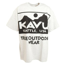 カブー（KAVU）（メンズ）半袖Tシャツ トップス ビッグロゴTシャツ 19821631013009 カジュアル アウトドア レジャー スポーツ クルーネック