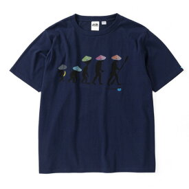 カブー（KAVU）（メンズ）バックトゥネイチャー Tシャツ 19821831 NVY
