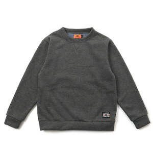 クリフメイヤー(KRIFF MAYER)(キッズ)ジュニア 裏シャギークルー トップス J2517860:17:CHARCOAL