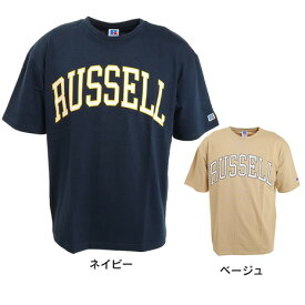 ラッセル（RUSSELL）（メンズ）PRINT COLLEGE 半袖Tシャツ RBM22S0013