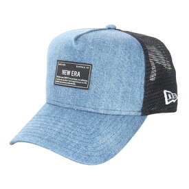 ニューエラ（NEW ERA）（メンズ、レディース）キャップ 9FORTY A-Frame トラッカー Denim ウーブンパッチ 14109668 帽子