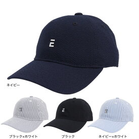 エルケクス（ELKEX）（レディース）帽子 シアサッカーキャップ EXL5SP0005 ファッション おしゃれ スト系 カジュアル シンプル 吸汗速乾