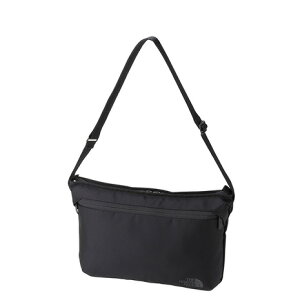 ザ・ノース・フェイス(THE NORTH FACE)(メンズ、レディース)シャトルショルダーポーチ 黒 5L NM82454 K 13インチノートPC 小物収納 シンプル