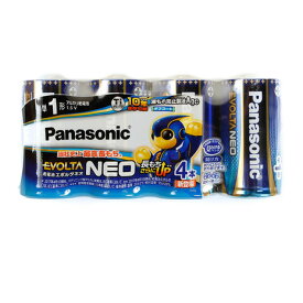 パナソニック（Panasonic）（メンズ、レディース、キッズ）乾電池 エボルタ ネオ 単1形 4本パック