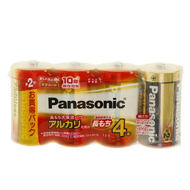パナソニック（Panasonic）（メンズ、レディース、キッズ）アルカリ乾電池 単2形 4本パック