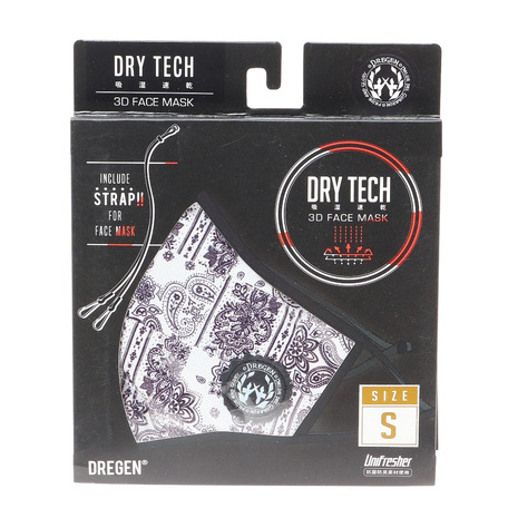 ドレゲン DREGEN 3D DRY 贈り物 引出物 TECH マスク MSK0230802 PATCH WORK レディース メンズ