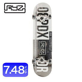 ライズ（RYZ）（メンズ、レディース）スケートボード スケボー コンプリート COMPLEAT 572R1HI1802 7.48インチ【ラッピング不可商品】