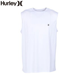 ハーレー（HURLEY）（メンズ）ラッシュガード バックプリント ワンアンドオンリー タンクトップ 水陸両用 23S01MRG01-WHT