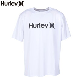 ハーレー（HURLEY）（メンズ）ラッシュガード 半袖 ワンアンドオンリー Tシャツ MRG2310032-WHT
