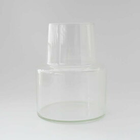 ポーセラーツ 白磁 インテリア アレンジメント ドライ フラワー 花瓶 リユースガラスフラワーベース(ロケート) clear
