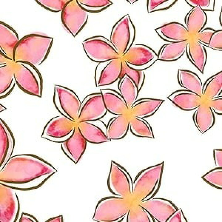 楽天市場 ポーセラーツ 転写紙 花柄 Pink Plumeria ピンクプルメリア Pink 無くなり次第終了 Victoria Design