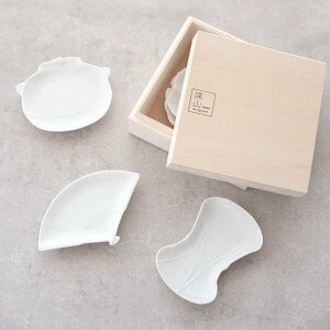 ポーセラーツ 白磁 食器 北欧風 和小皿5枚セット(箱入り) 和小皿シリーズ