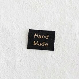 ハンドメイド 手芸 材料 雑貨 HAND MADEタグ ゴシック体 5枚セット