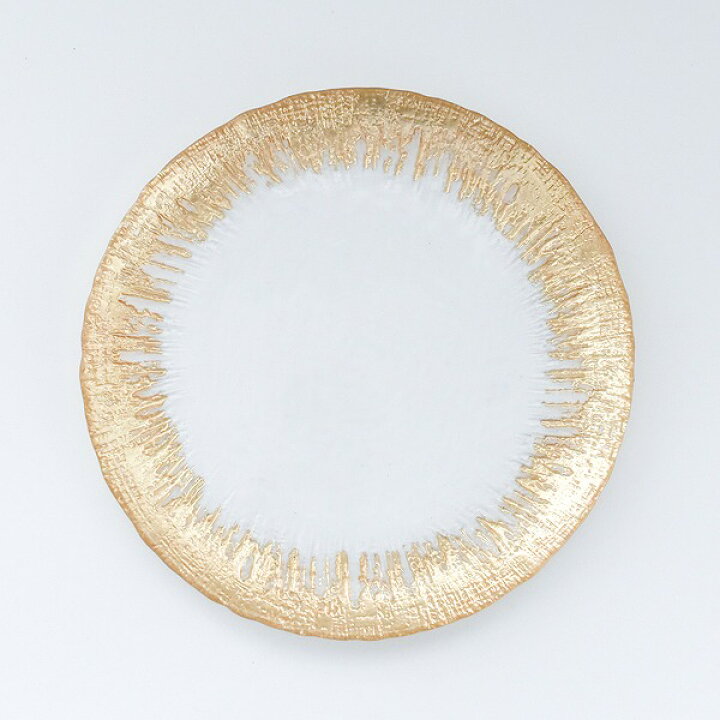 楽天市場】食器 皿 おしゃれ 華やか フラッシュガラスプレート(ゴールド)(シルバー) 新生活 : VICTORIA Design