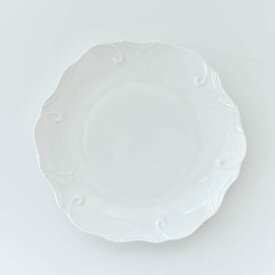 ポーセラーツ 白磁 食器 お皿 真っ白い食器 ウイングプレート