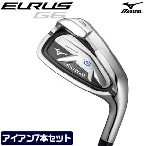 【15日限定!ポイント最大+13倍!5の日&お買い物マラソン要エントリー】ミズノ(MIZUNO) 【ミズノ限定】EURUS G6 GRA アイアンセット 7本(6I〜9I、PW、50、56) オリジナルグラファイトシャフト (Men's)