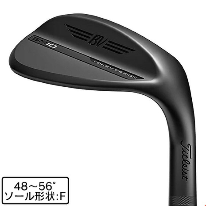 楽天市場】タイトリスト（TITLEIST）（メンズ）VOKEY SM10 JET BLACK 