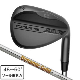 コブラ（Cobra）（メンズ）スネークバイト ウェッジ ブラック Vソール Dynamic Gold 105
