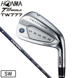 本間ゴルフ（HONMA）（メンズ）【先行予約商品】ツアーワールド TW777 PCB MAX アイアン(SW ロフト56度)VIZARD for ツアーワールド TW777