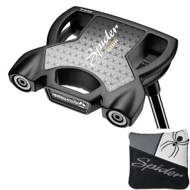 【11/11 1:59まで さらに最大P10倍】テーラーメイド（TAYLORMADE）（メンズ）スパイダー ツアー トラス TM1 パター(ロフト3度)KBS BLACK STEPLESS STEEL SHAFT