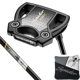 テーラーメイド（TAYLORMADE）（メンズ）スパイダー ツアーX トラス TM1 パター(ロフト3度)KBS BLACK STEPLESS STEEL SHAFT