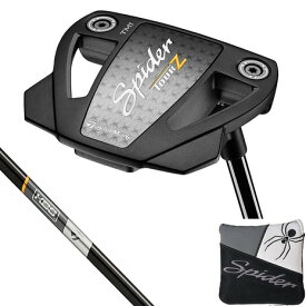 【11/11 1:59まで さらに最大P10倍】テーラーメイド（TAYLORMADE）（メンズ）スパイダー ツアーZ トラス TM1 パター(ロフト3度)KBS BLACK STEPLESS STEEL SHAFT