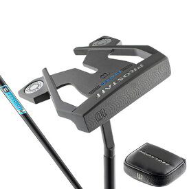 ウイルソンゴルフ（Wilson Golf）（メンズ）プロスタッフ PROSTAFF NM055 パター(ロフト3度)艶消しブラックE-coatingオリジナルスチール
