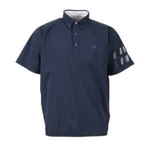 ハーレー(HURLEY)(メンズ)ゴルフウェア アウター 撥水 防風 軽量 レインウェア PHANTOMEN RAIN POLO 半袖 VMI-MJK2200009