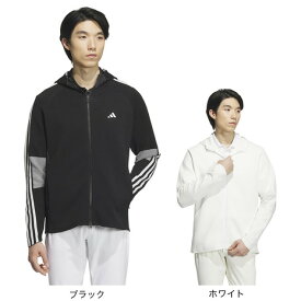 【1,500円OFFクーポン 5/25限定 2万円以上購入】アディダス（adidas）（メンズ）ゴルフウェア アウター パーカー ULTIMATE 365 PRIMEニット フーディー IKJ47