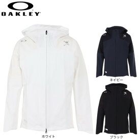 【11/16 23:59まで 全商品最大P10倍要エントリー】オークリー（OAKLEY）（メンズ）ゴルフウェア アウター 撥水 防風 スカル シンクロ ジャケット FOA406909