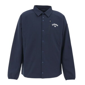 キャロウェイ(CALLAWAY)(メンズ)ゴルフウェア アウター ストレッチ シワポリエステル中綿コーチジャケット C23215107-1120