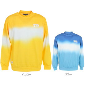 【1,500円OFFクーポン 5/30限定 2万円以上購入】ROSASEN（メンズ）ゴルフウェア T/C裏毛グラデーションプリントスウェット 044-38311