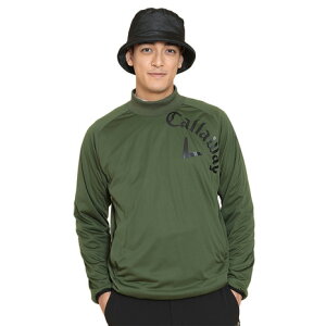 キャロウェイ(CALLAWAY)(メンズ)ゴルフウェア アウター 軽量 スターストレッチモックネックブルゾン C24215107-1180
