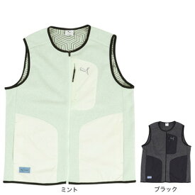 プーマ（PUMA）（メンズ）ゴルフウェア シャドウキャット フリース ベスト 635759