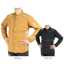 オークリー（OAKLEY）（メンズ）ゴルフウェア アウター 長袖 撥水 防風 保温 ストレッチ ドライ 快適 STW WIND JACKET FOA404680