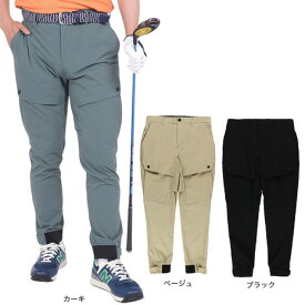 【11/11 1:59まで さらに最大P10倍】ザ・ワープ・バイ・エネーレ（The Warp By Ennerre）（メンズ）ゴルフウェア 撥水 ロングパンツ CLOTH ジョガーパンツ WG5RTD06