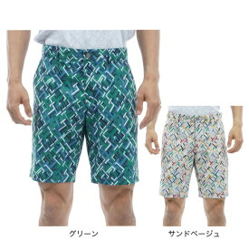 【11/11 1:59まで さらに最大P10倍】トミーヒルフィガー（TOMMY HILFIGER）（メンズ）ゴルフウェア モノグラム ショートパンツ THMA410