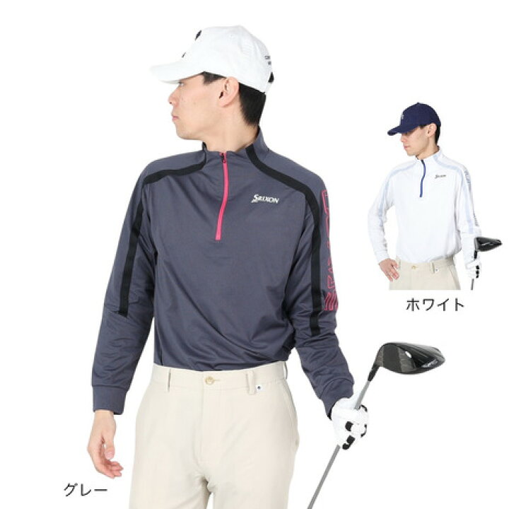 楽天市場】スリクソン（SRIXON）（メンズ）ゴルフウェア 吸汗速乾 長袖 