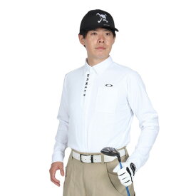 【11/16 23:59まで 全商品最大P10倍要エントリー】オークリー（OAKLEY）（メンズ）ゴルフウェア 吸汗速乾 SUBTL 長袖シャツ FOA406962