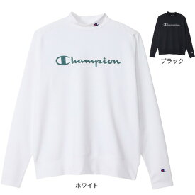 チャンピオン（CHAMPION）（メンズ）ゴルフウェア 長袖 モックネックシャツ C3-ZG402