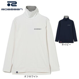 ROSASEN（メンズ）ゴルフウェア 防風 ハイネックインナー 044-24012-25AW