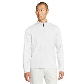 【最大1万Pバック エントリー＆抽選 1/20限定】ナイキ（NIKE）（メンズ）ゴルフウェア 速乾 ドライフィット ビクトリー ハーフジップ 長袖トップ FD5838-100