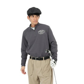 【最大1万Pバック エントリー＆抽選 11/18限定】プーマ（PUMA）（メンズ）ゴルフウェア ジップ モックネック 長袖シャツ 694438